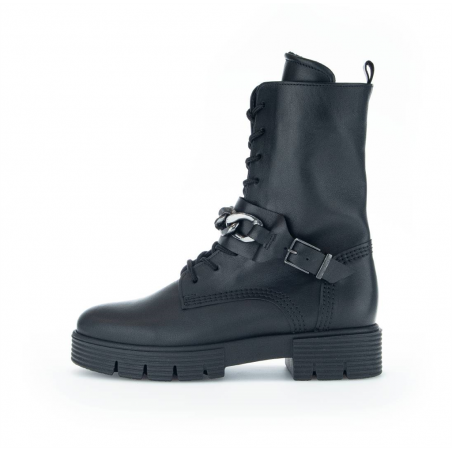 Bottines montantes cuir...
