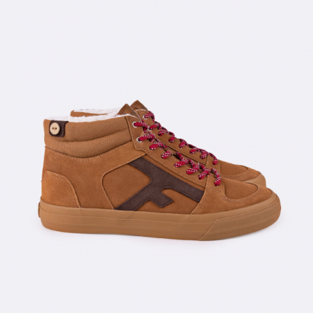 Basket Faguo WALNUT MID camel