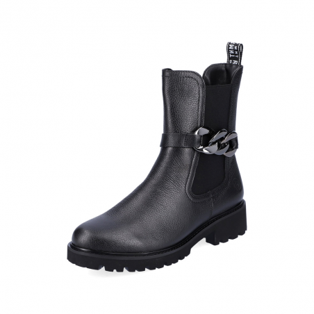 Bottines d8695-01 schwarz