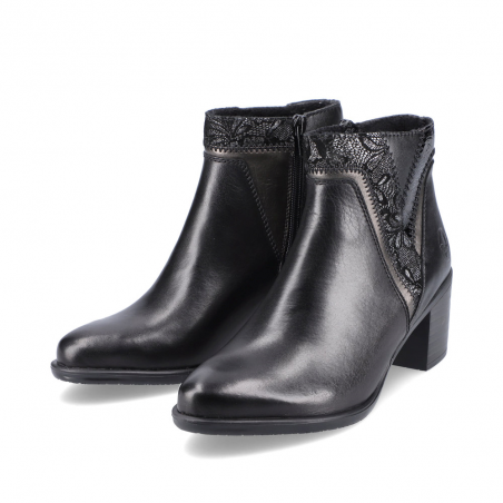 Bottines noire y2063-00...