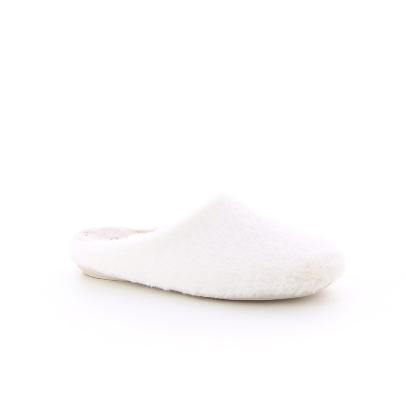 Chausson blanc femme sale