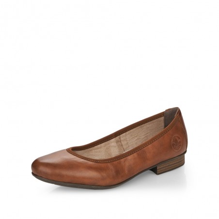 Ballerine Rieker 51994 marron