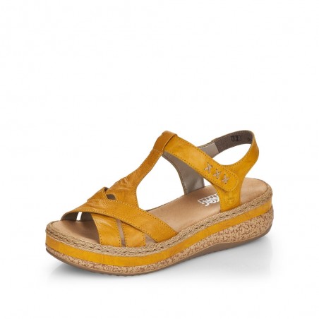 sandale V0919-68 yellow yellow