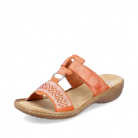 Mule Rieker 60898-38 orange