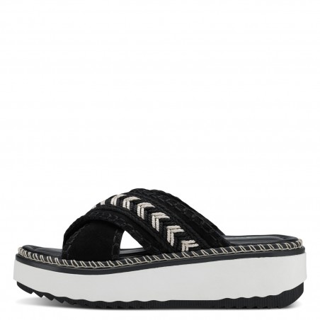 mules 27 216 white black black