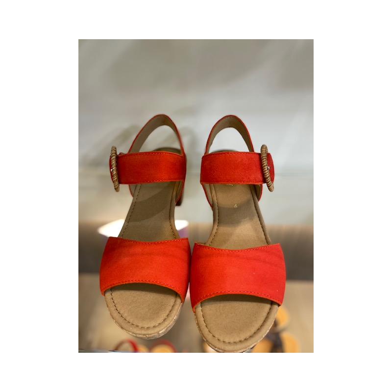 sandale talon corail