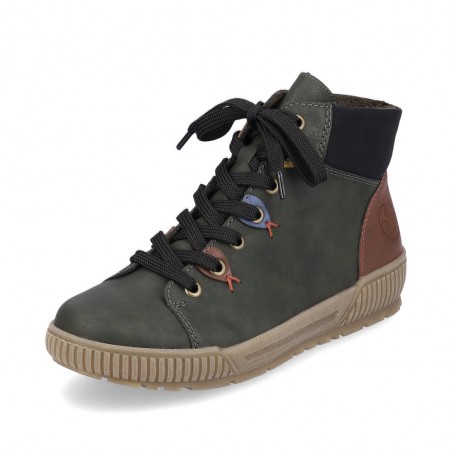 Bottine N0711-54 Rieker vert