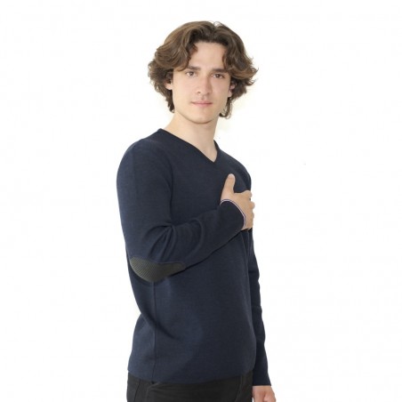 Pull over Berthe marine/kaki