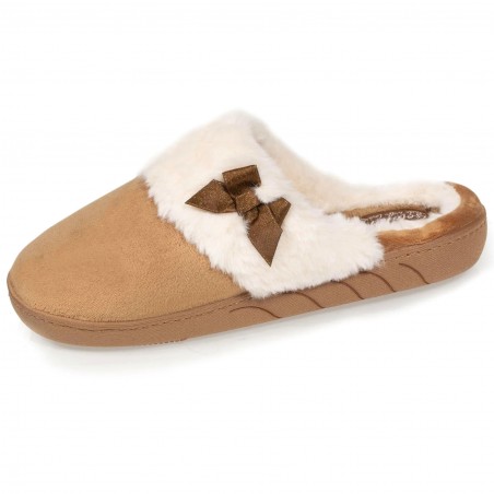 Mule Isotoner 99736 camel