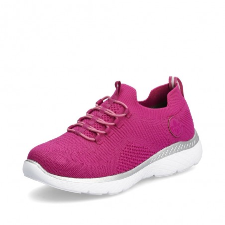 Basket M5074-31 Rieker magenta