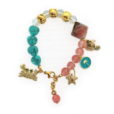 bracelet fantaisie multicolor