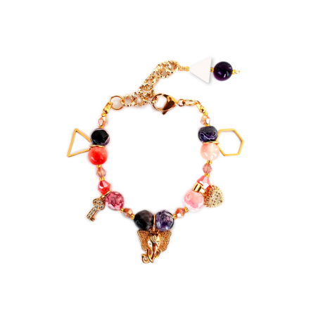 Bracelet fantaisie multicolor