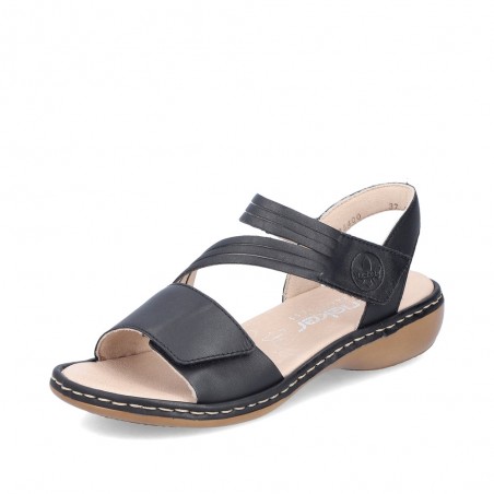 Sandale 65964-00 Rieker noir