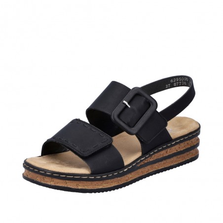 Sandale 62950-00 Rieker noir