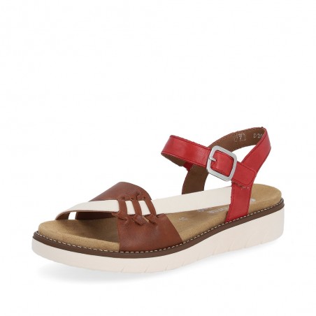 Sandale D2071-24 Remonte rouge