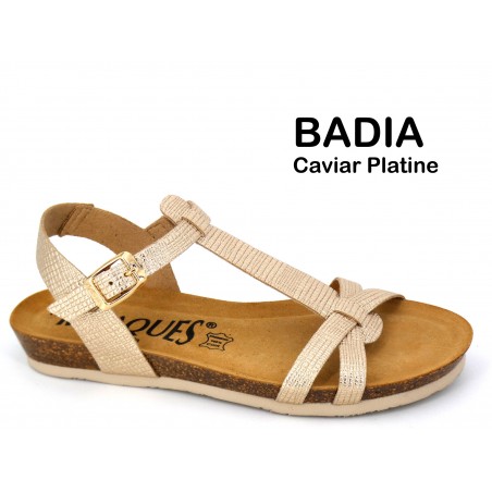 Sandale plate Badia...