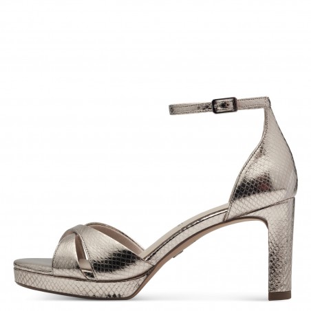 Gold Tamaris Sandales Talon Sandale Boutique Talon SANDALE TALON