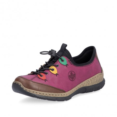 Basket Rieker N3271-30 violet