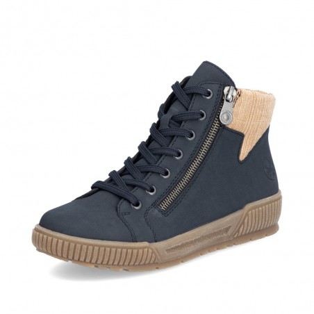 Basket Rieker N0709-15 bleu