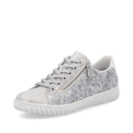 Basket Rieker N0900-90 argent