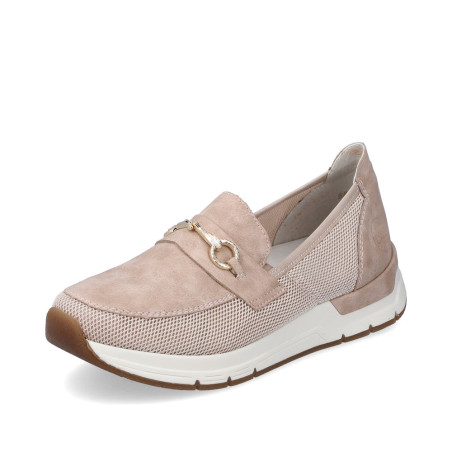 Mocassin Rieker 58955-31 rose