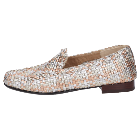 Mocassin Sioux cordera silver