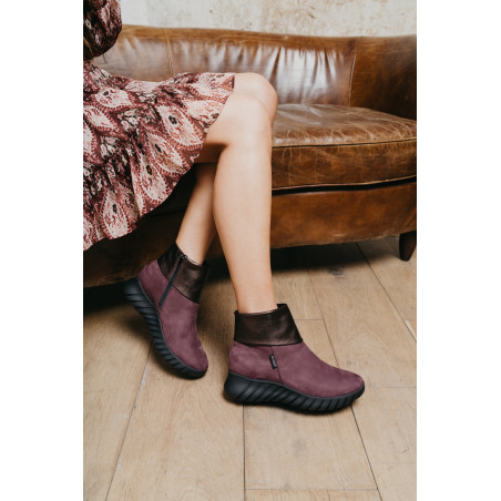 Bottine Mephisto  filea plum