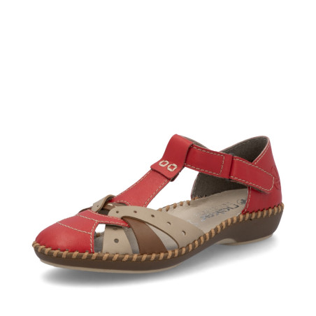 Sandale Rieker M1655-33 rouge