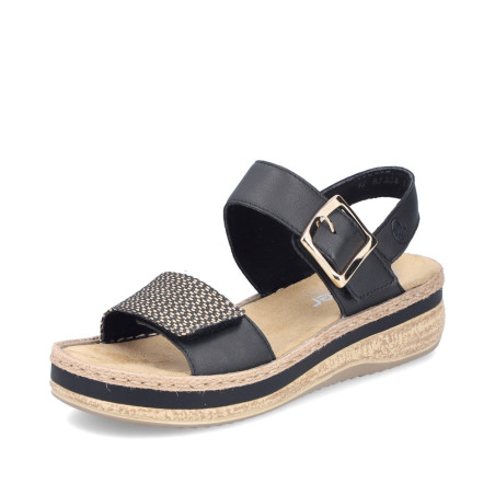Sandale Rieker V0951-00 noir