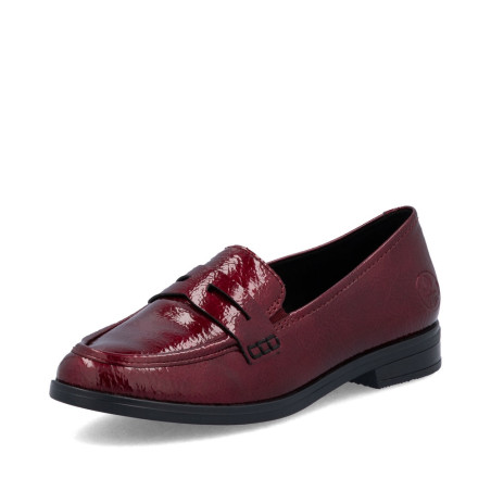 Mocassin Rieker 46254-33 rouge