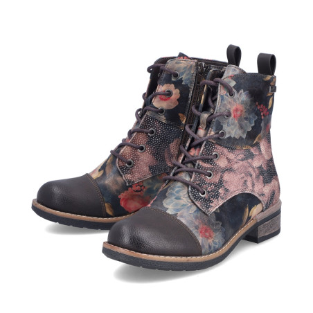 Bottine Rieker 94611-91 fleuri