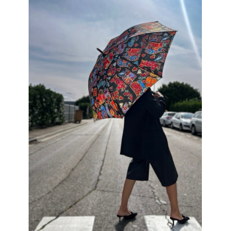 parapluie canne multi