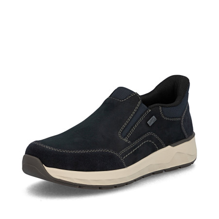 Mocassin RIeker 11551-14 bleu