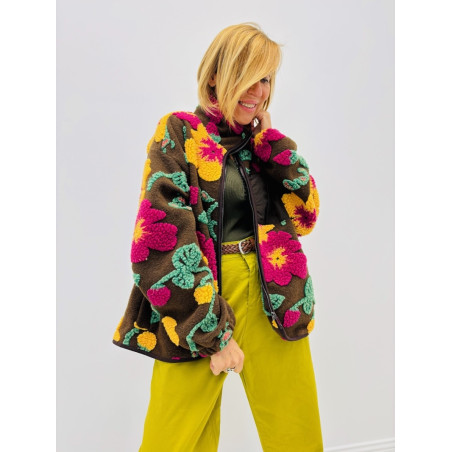 Veste floral multi