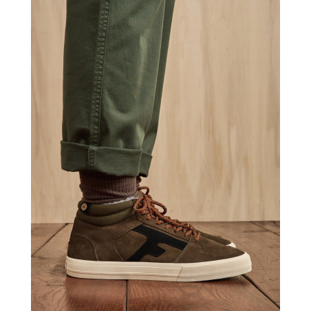 Sneaker cuir Faguo WALNUT...