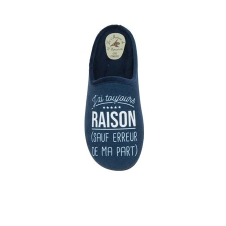 Pantoufles 107-80 marine