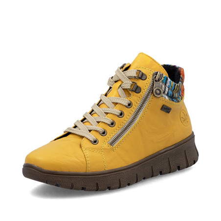 Bottine Rieker N1305-68 jaune