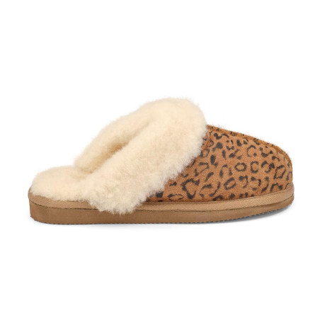 Pantoufle jessica leopard