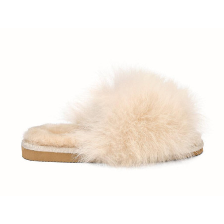 Pantoufle Tessan beige
