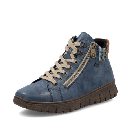 Bottine Rieker N1305-14 bleu