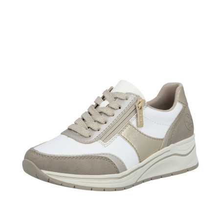 Basket Rieker N9504-80 blanc