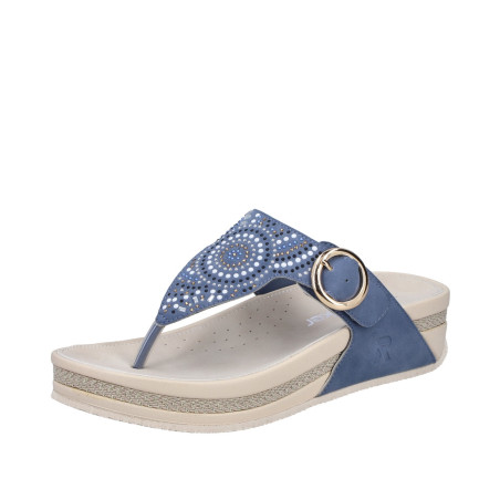 Mule Rieker V1465-14 bleu