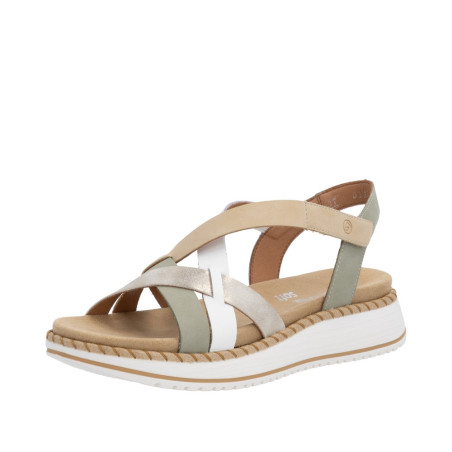 Sandale Remonte D3j53-52 vert
