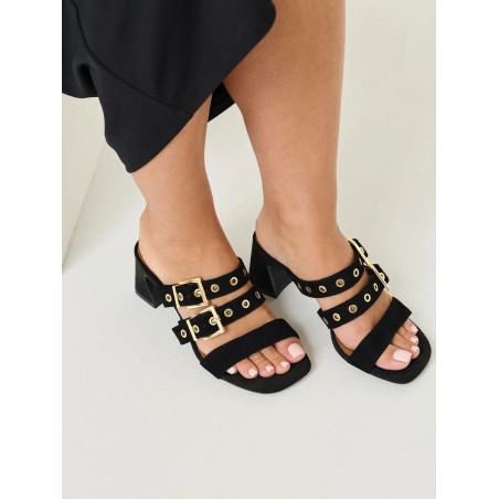 Mule Tamaris 1-27222-46 black