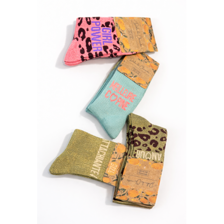 Chaussettes multicolor