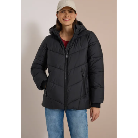 Veste matelassée noir