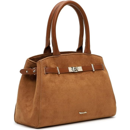 Sac cabas cognac