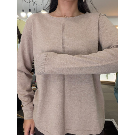 Pull cecil beige