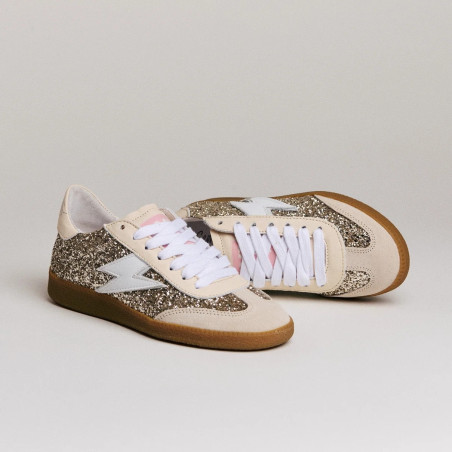 Basket SMR Emily or/beige