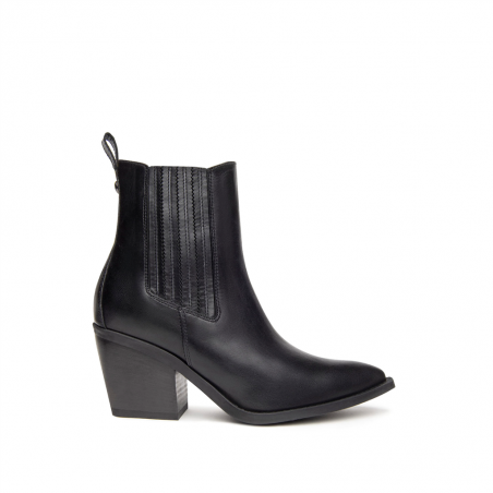 Boots NERO GIARDINI cuir...